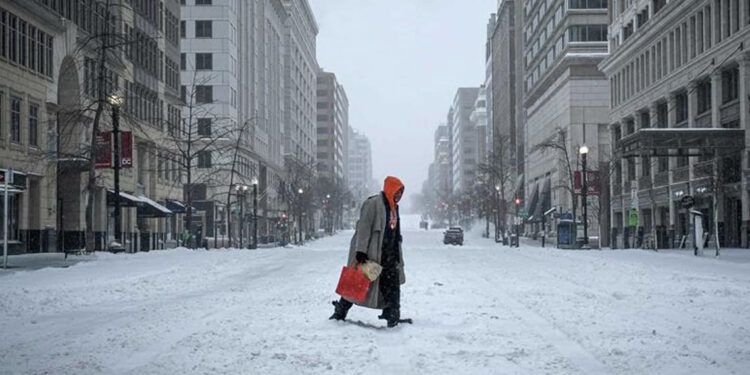 Aumenta a 10 muertos por tormenta invernal en Estados Unidos