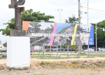 Avanza construcción del Malecón Deportivo Santo Domingo; será entregado en 2026