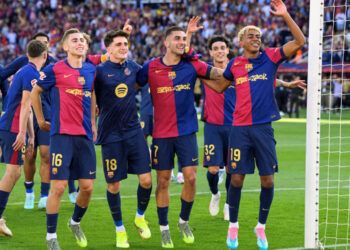 Barcelona, Real Madrid, LaLiga, clásico español, Mbappé, Raphinha, Lamine Yamal, fútbol español Barça-vence-por-cuarta-vez-al-Madrid-y-acaricia-el-título-de-LaLiga