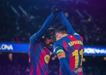 Barcelona remonta y golea al Copenhague en la Champions League 2025-26