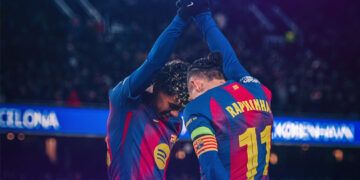 Barcelona remonta y golea al Copenhague en la Champions League 2025-26