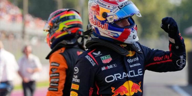 Verstappen logra la pole en Monza y supera a Norris y Piastri