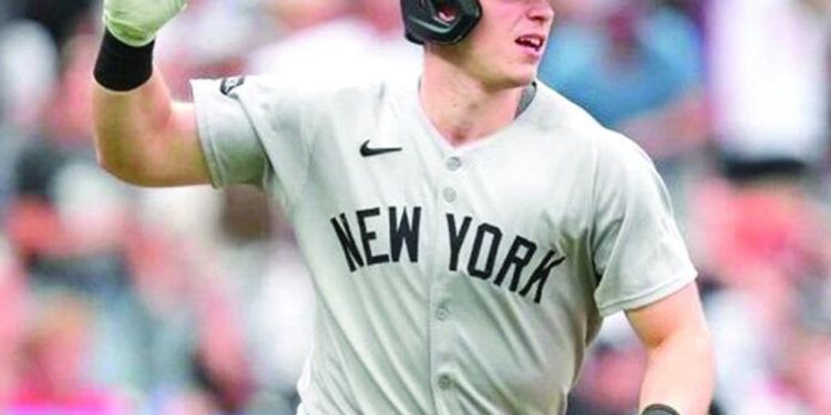 Ben Rice conecta grand slam y Yankees vencen a Orioles