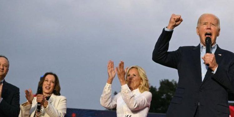 Biden se burla de trump y afirma que ganará nuevamente en 2024