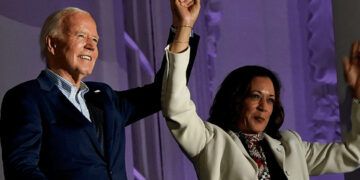 Biden y Harris temen la amenaza de Trump para la democracia