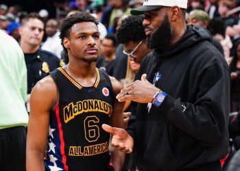 Bronny James es fichado por los Lakers con la elección 55 del draft