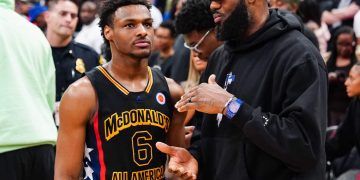 Bronny James es fichado por los Lakers con la elección 55 del draft