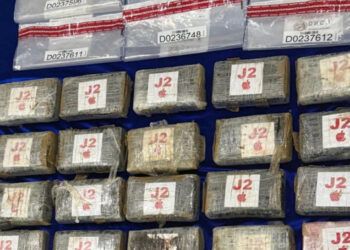 Capturan a “El Beta” y dos más con 35 paquetes de droga en Santo Domingo Este