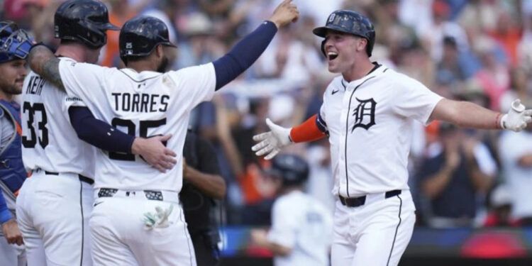 Carpenter guía a Tigres en triunfo 6-2 sobre Mets