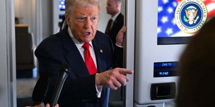Casa Blanca defiende insulto de Trump a periodista