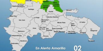 Cinco provincias en alerta por vaguada; dos en amarilla