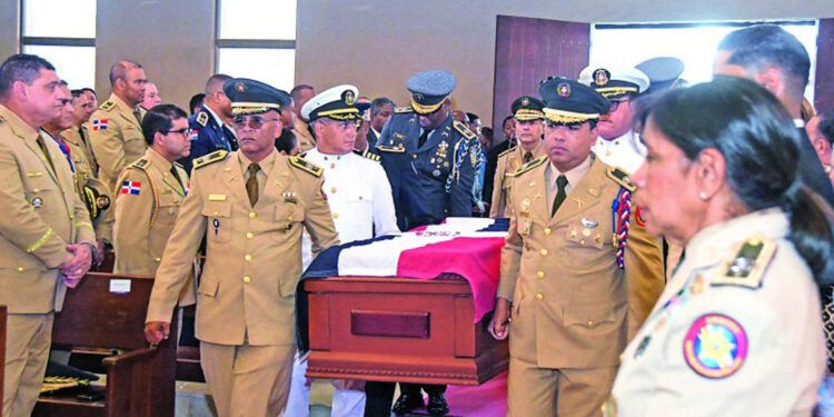 Dan último adiós al general Ramiro Matos González en solemne ceremonia