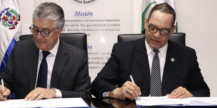 Defensoría Pública y ONAPREP firman acuerdo para fortalecer reforma penitenciaria