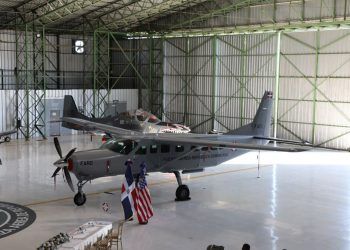 EEUU dona aeronave valorada en 8 millones de dólares al Ministerio de Defensa