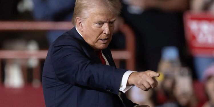 Donald Trump recauda 139 millones en julio para su campaña