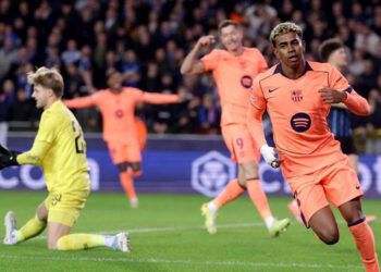 El Barcelona evita la derrota en un frenético empate 3-3 ante el Brujas