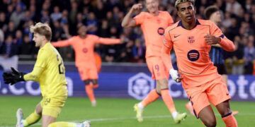 El Barcelona evita la derrota en un frenético empate 3-3 ante el Brujas
