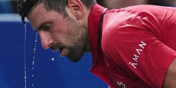 El tenis masculino aplicará norma contra el calor extremo