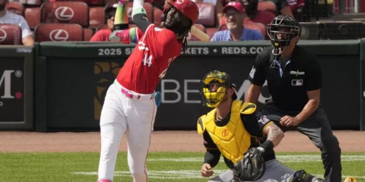 Elly de la Cruz conecta su 25mo jonrón y lidera victoria de Rojos 7-1 ante Piratas