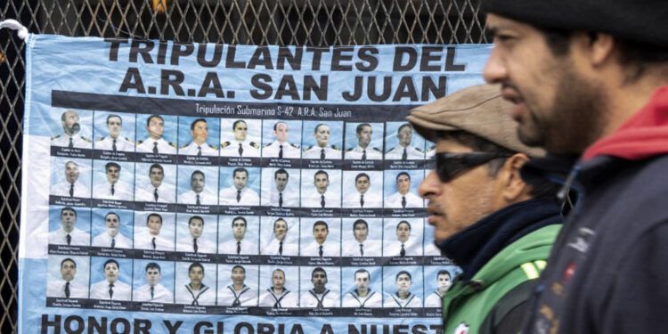 Empieza juicio por implosión del submarino ARA San Juan