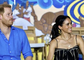 Enrique y Meghan Markle visitan asentamiento de esclavos en Colombia