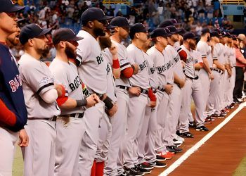 Equipo de los Medias Rojas de Boston.