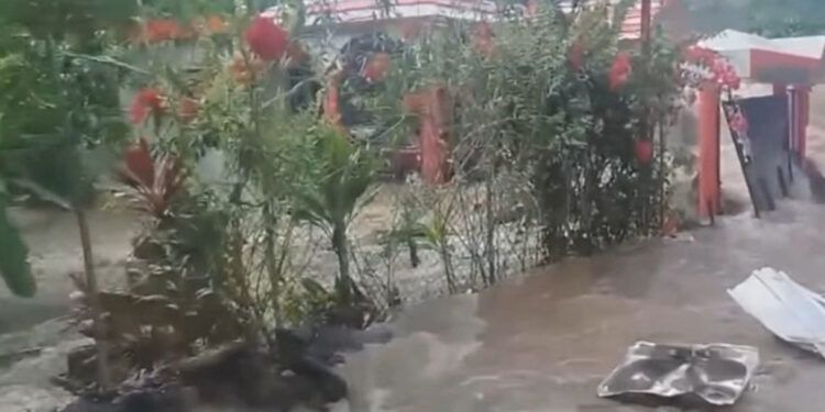 Explota tubería de Coraasan y deja viviendas inundadas