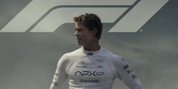'F1' mezcla acción real y estrellas como Brad Pitt
