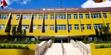 Foto del edificio de la Junta Central Electoral de la República Dominicana.