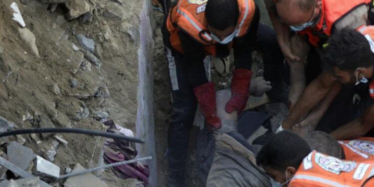 Jabaliya: La ciudad en Gaza devastada por el conflicto, sin rastro de vida