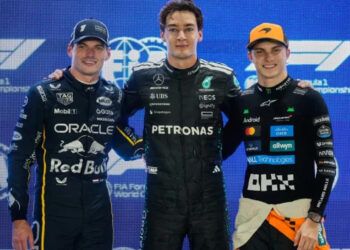 George Russell logra la pole en el Gran Premio de Singapur