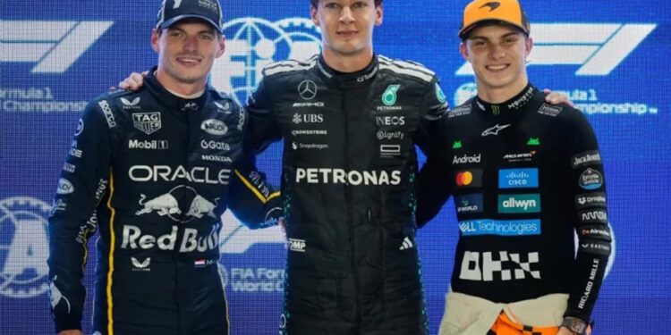George Russell logra la pole en el Gran Premio de Singapur