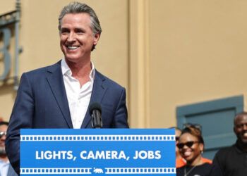 Gobernador de California impulsa plan millonario para Hollywood