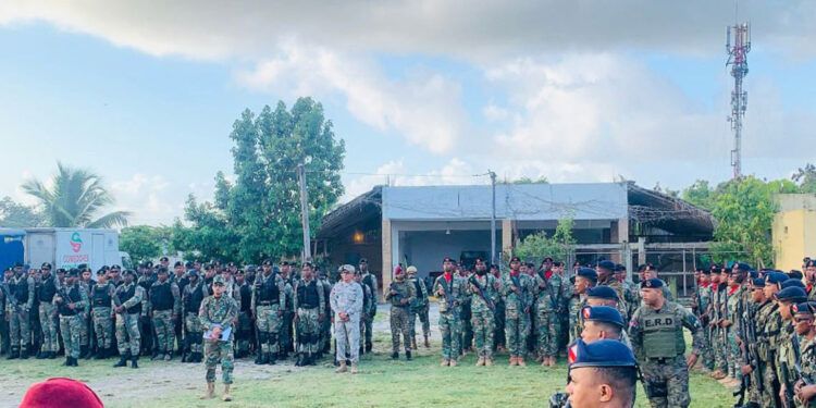 Gobierno instala unidad militar migratoria en Friusa y Mata Mosquito