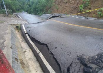 Grieta divide carretera Altamira-Río Grande y deja cinco comunidades incomunicadas
