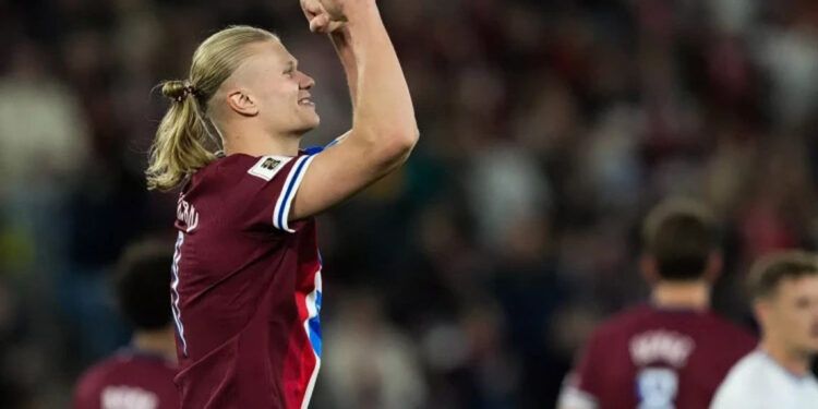 Haaland anota triplete y Noruega aplasta 5-0 a Israel