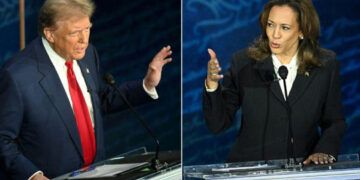 Harris desafía a Trump a un segundo debate presidencial en octubre