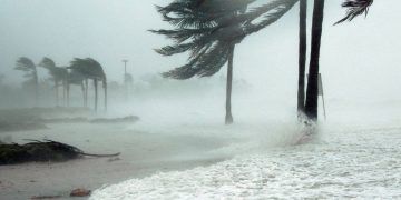 Huracán beryl sigue siendo categoría 4 con vientos de 215 km/h