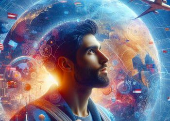 Imagen de una persona mirando hacia el horizonte, cargado de esperanzas y sueños por cumplir.