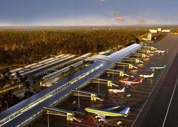 Imagen del diseño del Aeropuerto Internacional de Bávaro.