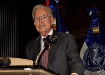 Imagen del empresario y presidente de la Fundación Corripio, José Luis Corripio Estrada, quien otorga el Premio Nacional de Literatura en la República Dominicana.