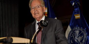 Imagen del empresario y presidente de la Fundación Corripio, José Luis Corripio Estrada, quien otorga el Premio Nacional de Literatura en la República Dominicana.