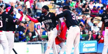 Imagen del equipo de Béisbol del Escogido-Noticias N24H