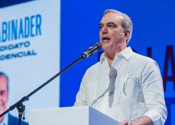 Imagen del presidente Luis Abinader en la lanzamiento de la campaña electoral municipal-NoticiasN24H-1140x727