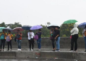 Indomet alerta sobre lluvias por vaguada y temperaturas frescas en RD