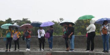 Indomet alerta sobre lluvias por vaguada y temperaturas frescas en RD