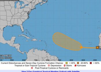 Indomet monitorea onda tropical con potencial de ciclón y pronostica lluvias en varias provincias