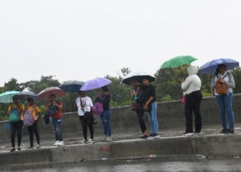 Indomet prevé lluvias este viernes y vigila cuatro posibles ciclones