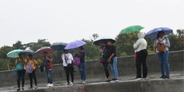Indomet prevé lluvias este viernes y vigila cuatro posibles ciclones