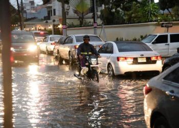 Indomet prevé lluvias fuertes y clima nublado en el Gran Santo Domingo y varias provincias